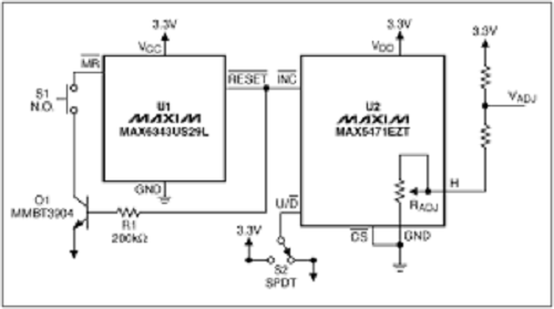 使用數(shù)字電位器是數(shù)字控制的可變電阻器件？