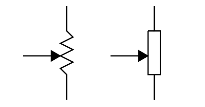 多種電阻器形狀的電位器符號有哪些，電阻電位器的原理圖接線法？